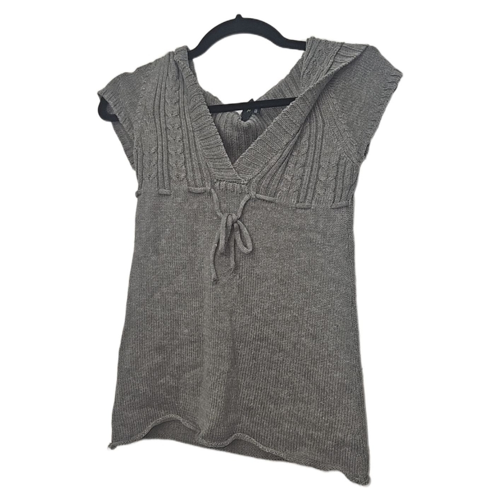 G:21 Grey Hooded Knit Tshirt